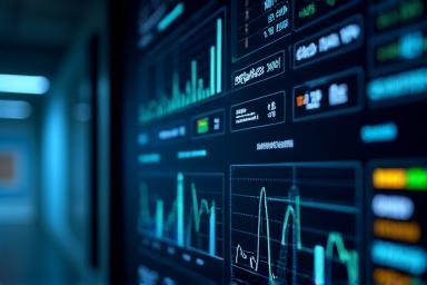 Dashboard in tempo reale con metriche di rete